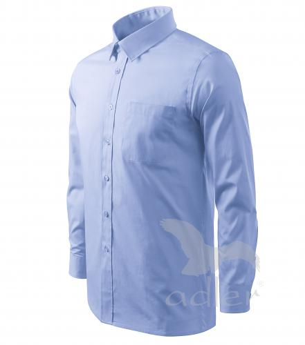 Malfini 209 Košile pánská Shirt long sleeve nebesky modrá M