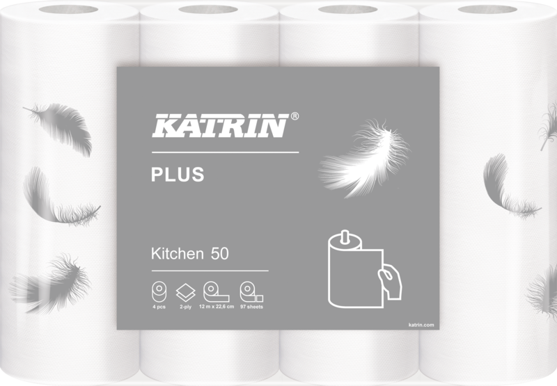 Katrin Kuchyňská papírová utěrka KATRIN PLUS Kitchen 50