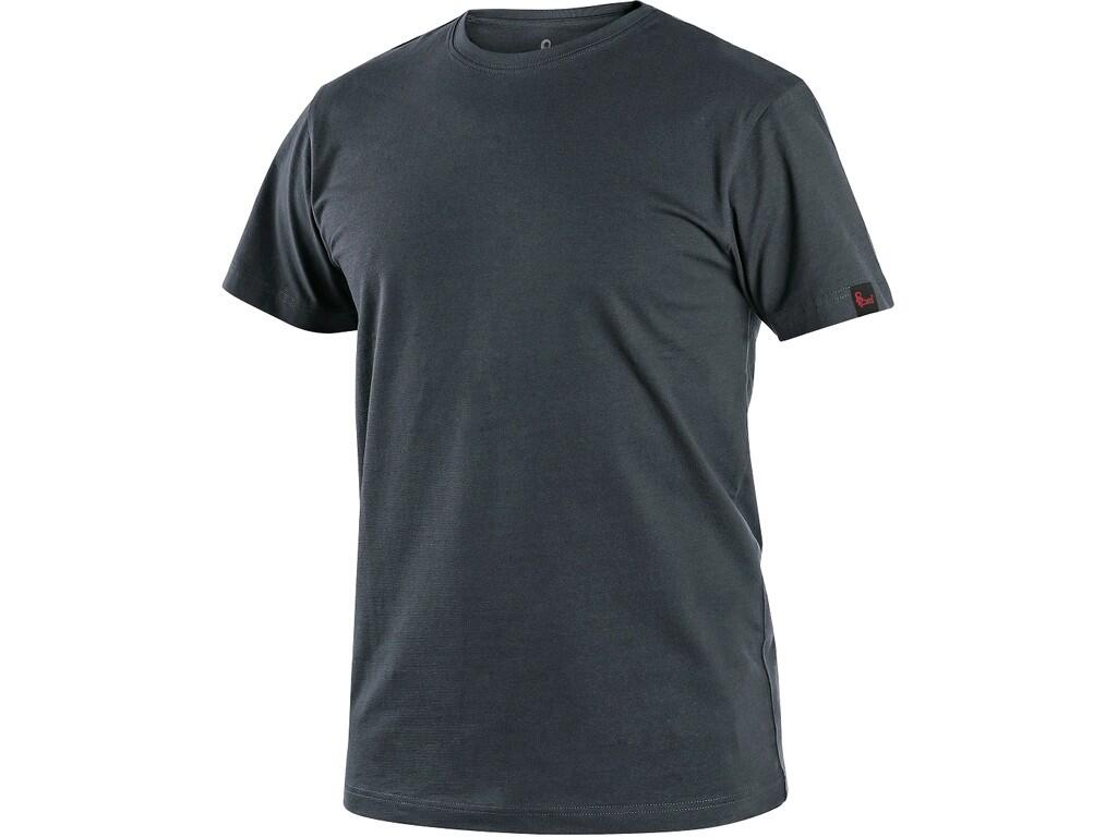 CXS Pánské tričko NOLAN černé vel.5XL