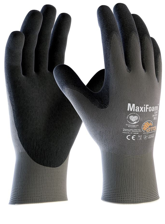 ATG Máčené rukavice MaxiFoam® LITE 34-900 vel.7