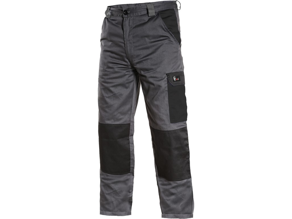 CXS Pánské kalhoty PHOENIX CEFEUS, šedo-černé, vel. 50