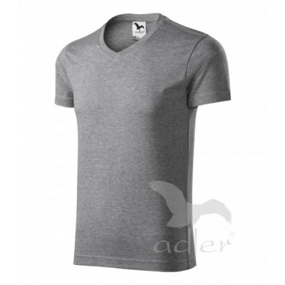 146 Slim Fit V-neck tričko pánské