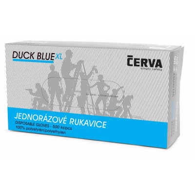 Duck Blue rukavice JR polyetylénové