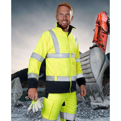 Mikina fleecová hi-viz 