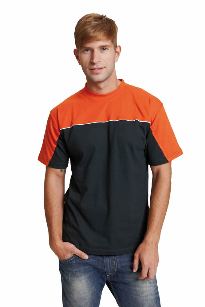 Australian Line Emerton triko černá-oranžová - S