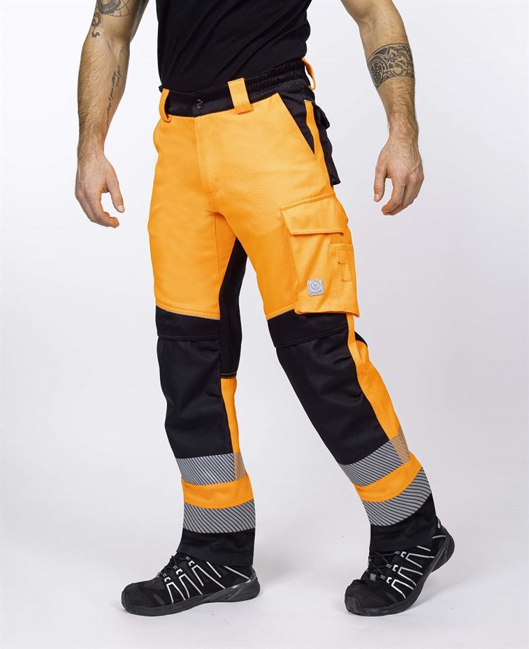 Ardon Reflexní kalhoty SIGNAL+ oranžovo-černá vel.50
