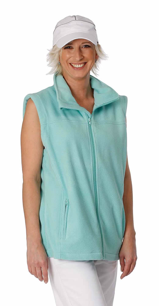 Červa Vorma Lady fleece vesta zelená - XL